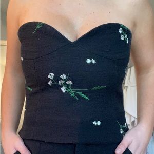 Zara corset top